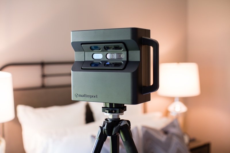 Matterport Pro 2 camera on tripod