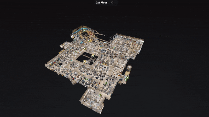 Matterport 3D virtual tour for retail stores