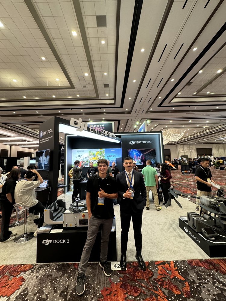 Commercial drone exhibition