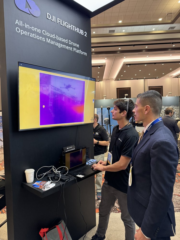 Advanced drone technology display