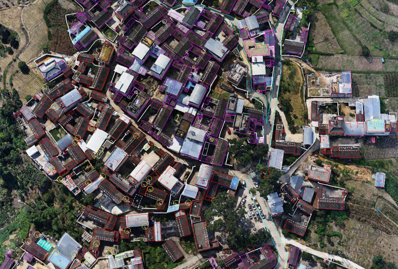 DJI Zenmuse P1 photogrammetry payload — captures high-resolution imagery for turf health assessment and visual documentation