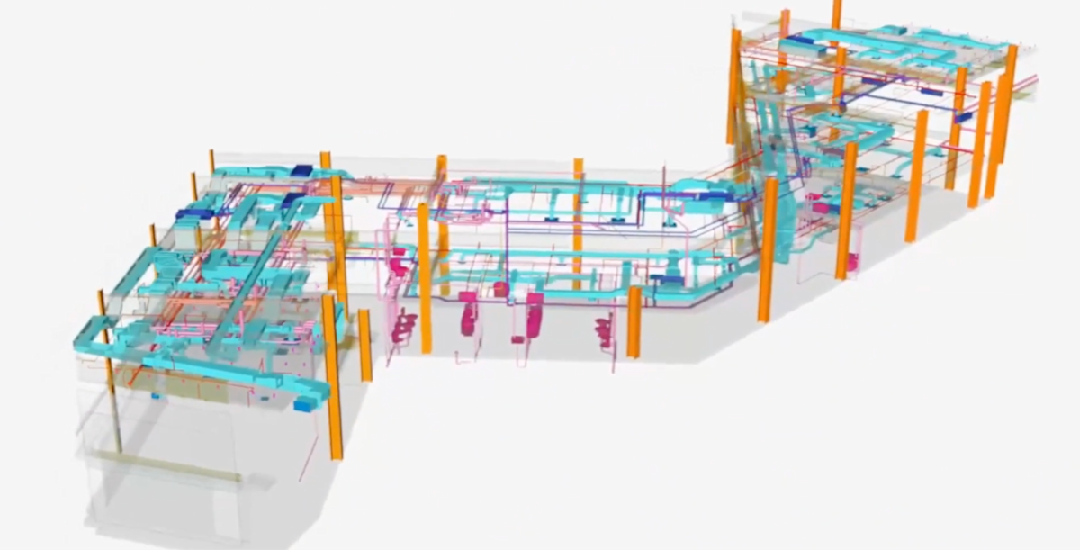 Matterport automated asset tracking and maintenance scheduling dashboard showing digital twin facility management